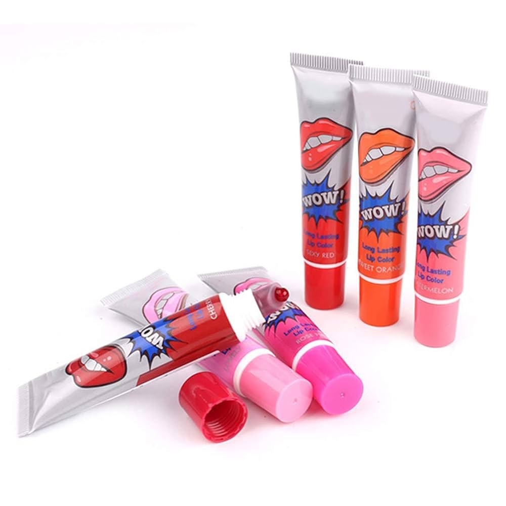 NWT Set of 6 Qinlorgo Advanced Color Scrub Lip Gloss